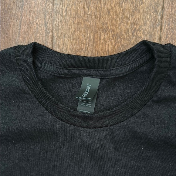 Set of Three Men’s Black and White Short Sleeve Tees, 100% Cotton, Size M, NWOT - Picture 7 of 7